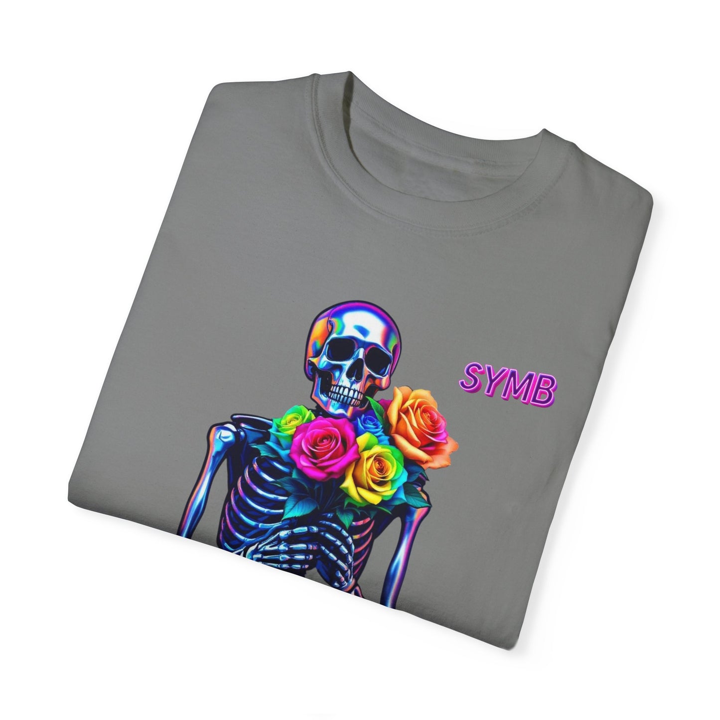 Skeleton Multi-Color Bouquet T-Shirt