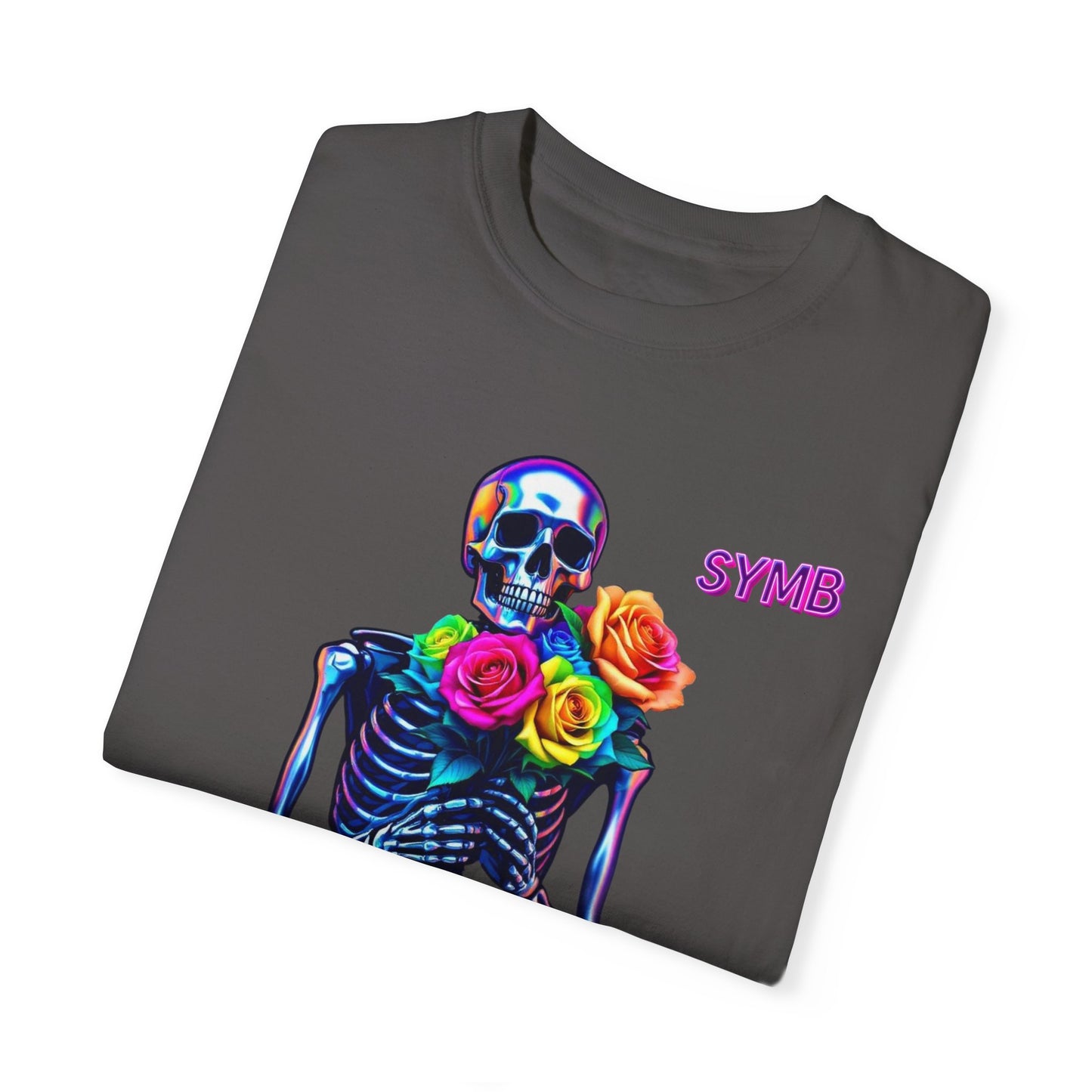Skeleton Multi-Color Bouquet T-Shirt