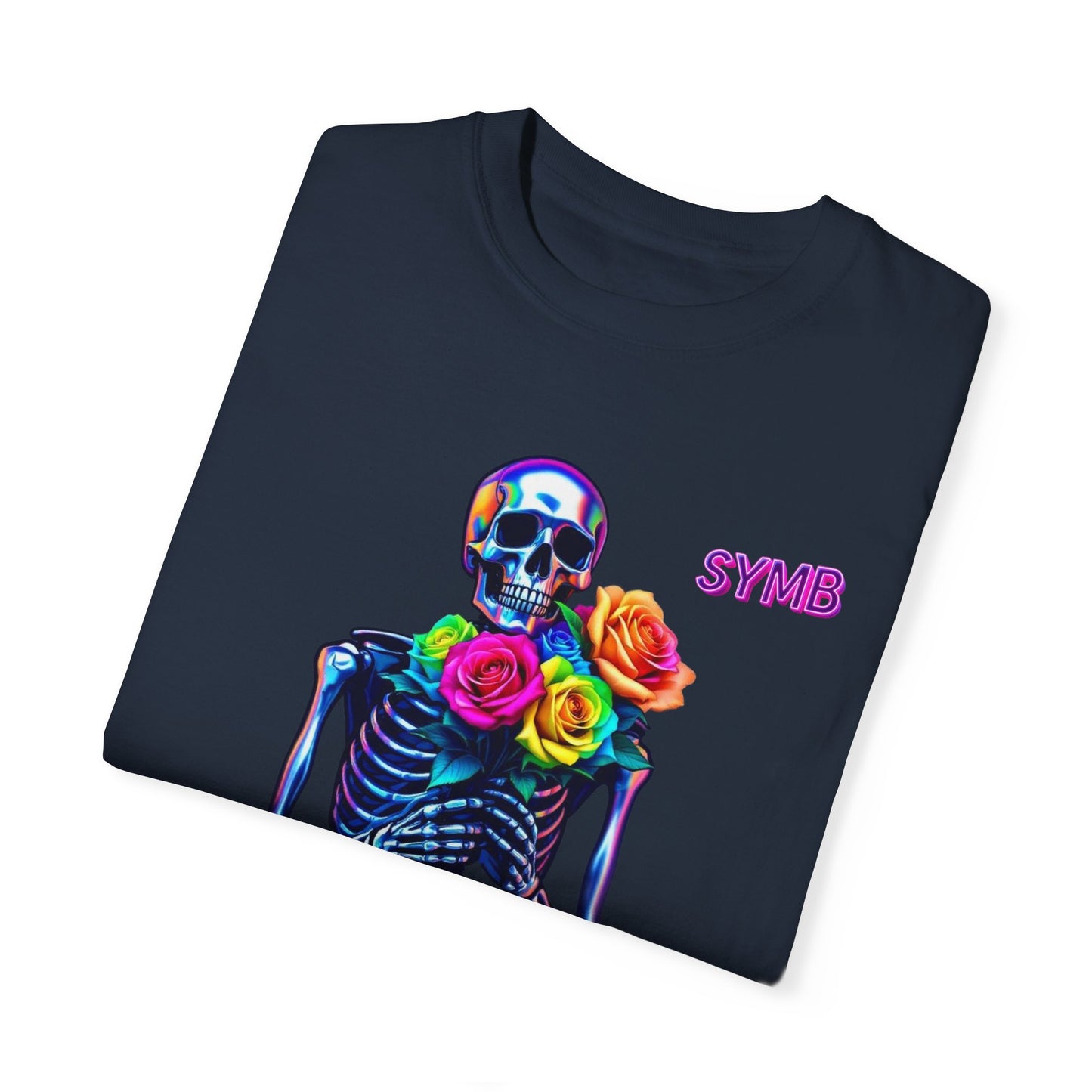 Skeleton Multi-Color Bouquet T-Shirt