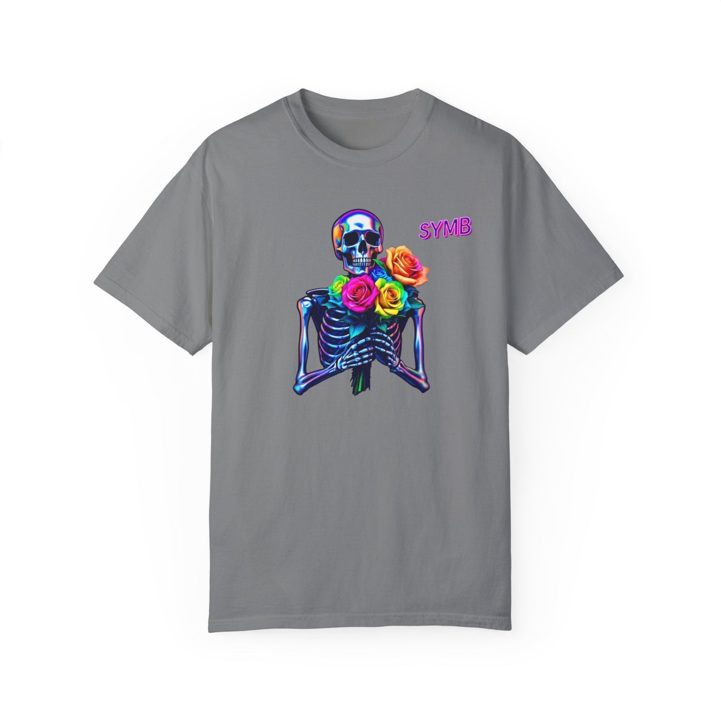 Skeleton Multi-Color Bouquet T-Shirt