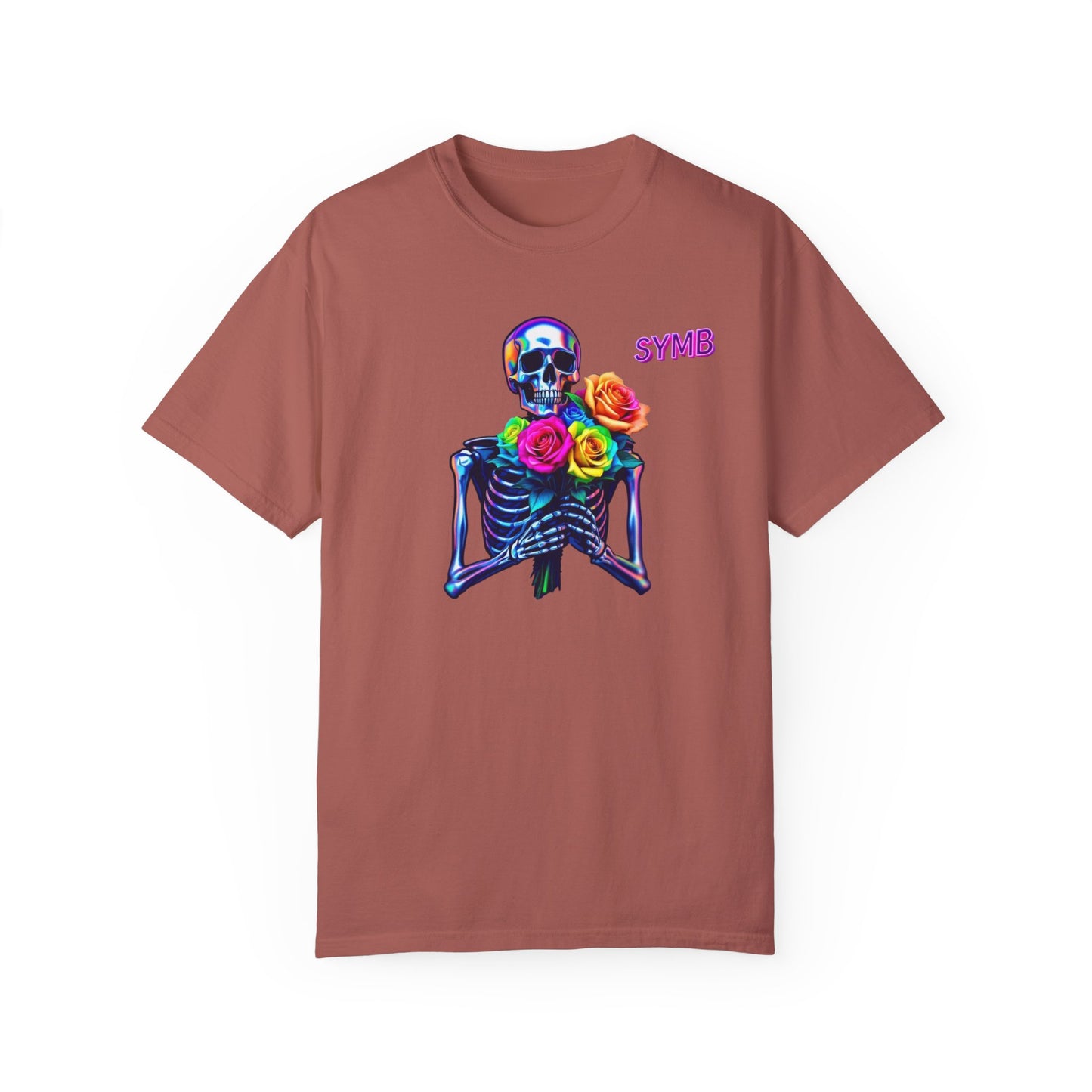Skeleton Multi-Color Bouquet T-Shirt
