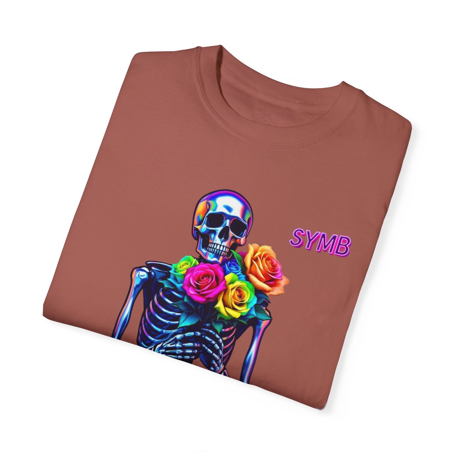 Skeleton Multi-Color Bouquet T-Shirt