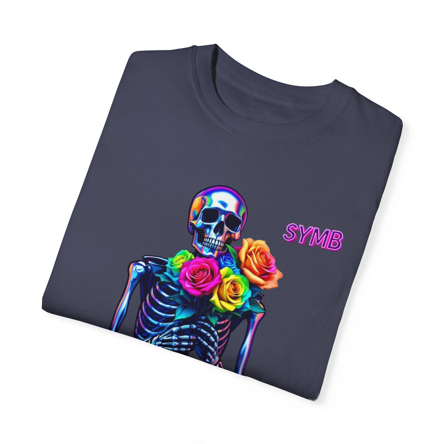 Skeleton Multi-Color Bouquet T-Shirt