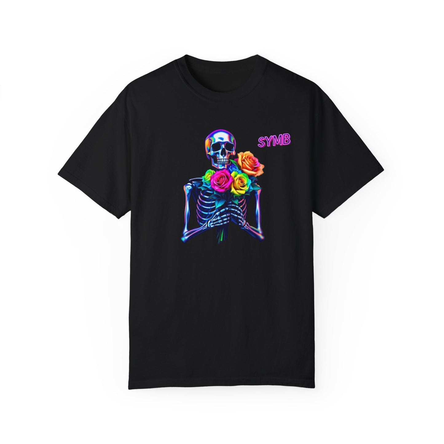 Skeleton Multi-Color Bouquet T-Shirt