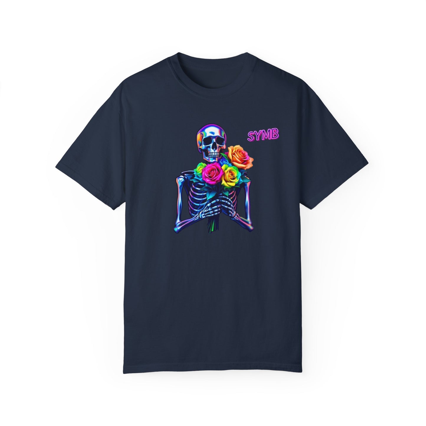 Skeleton Multi-Color Bouquet T-Shirt