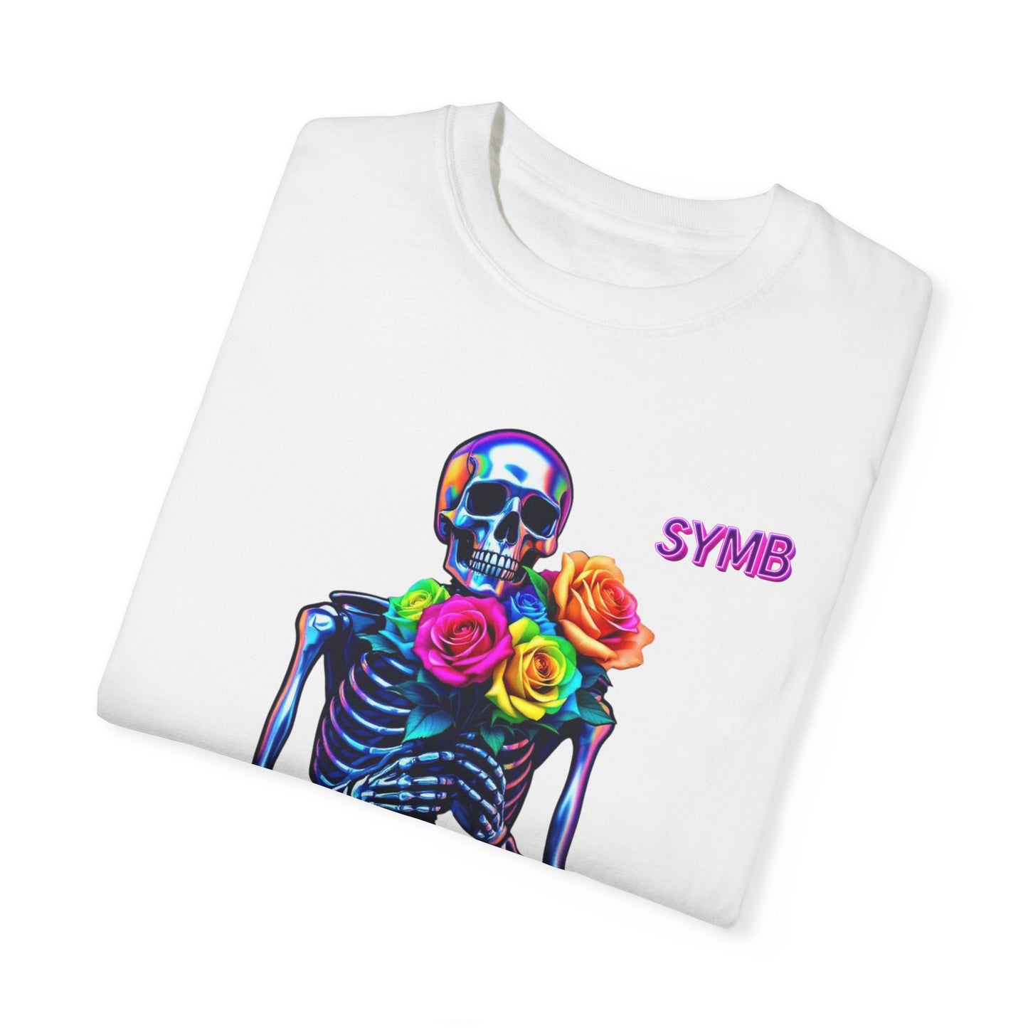Skeleton Multi-Color Bouquet T-Shirt