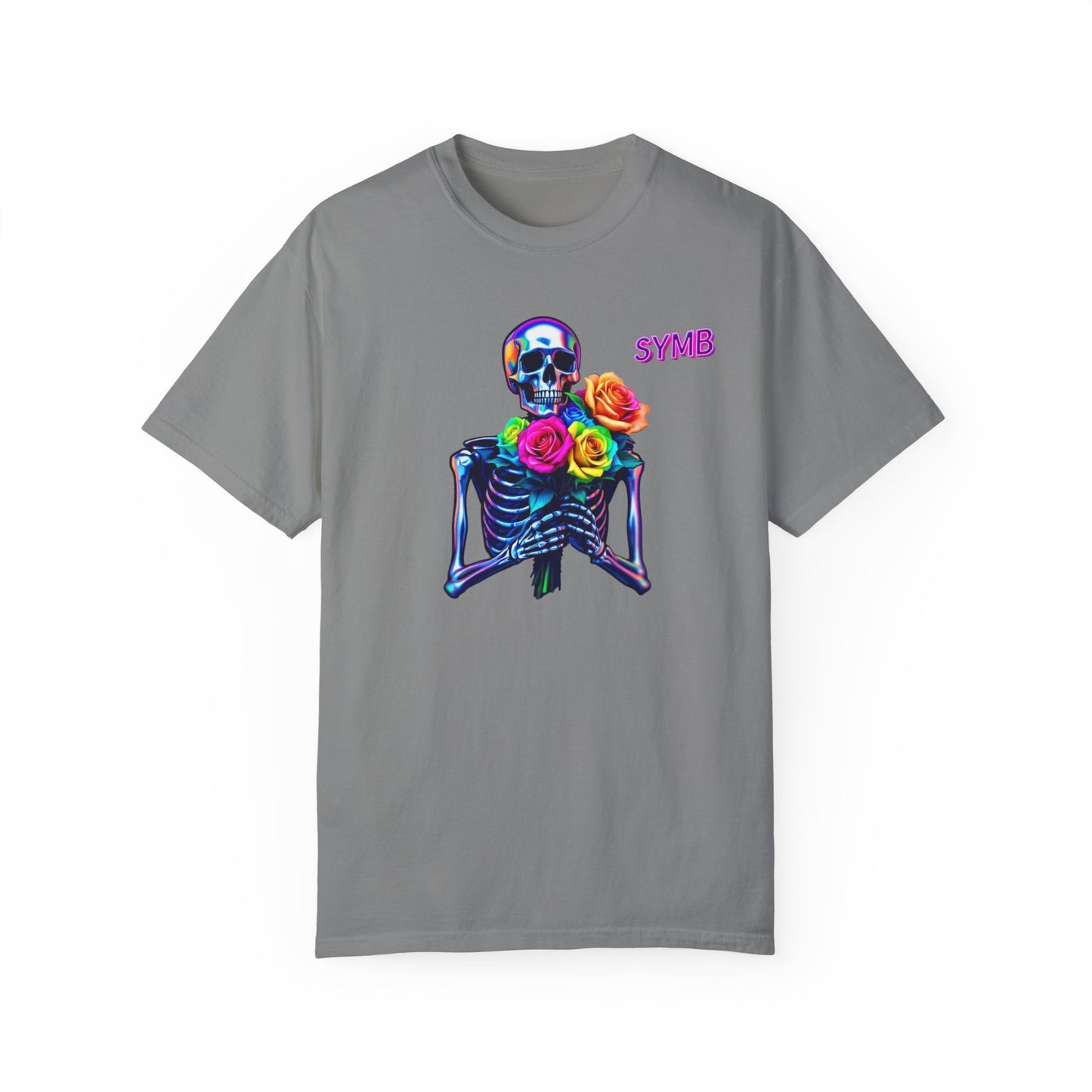 Skeleton Multi-Color Bouquet T-Shirt
