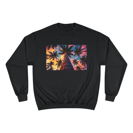 Tropical Vibes Champion Sweatshirt