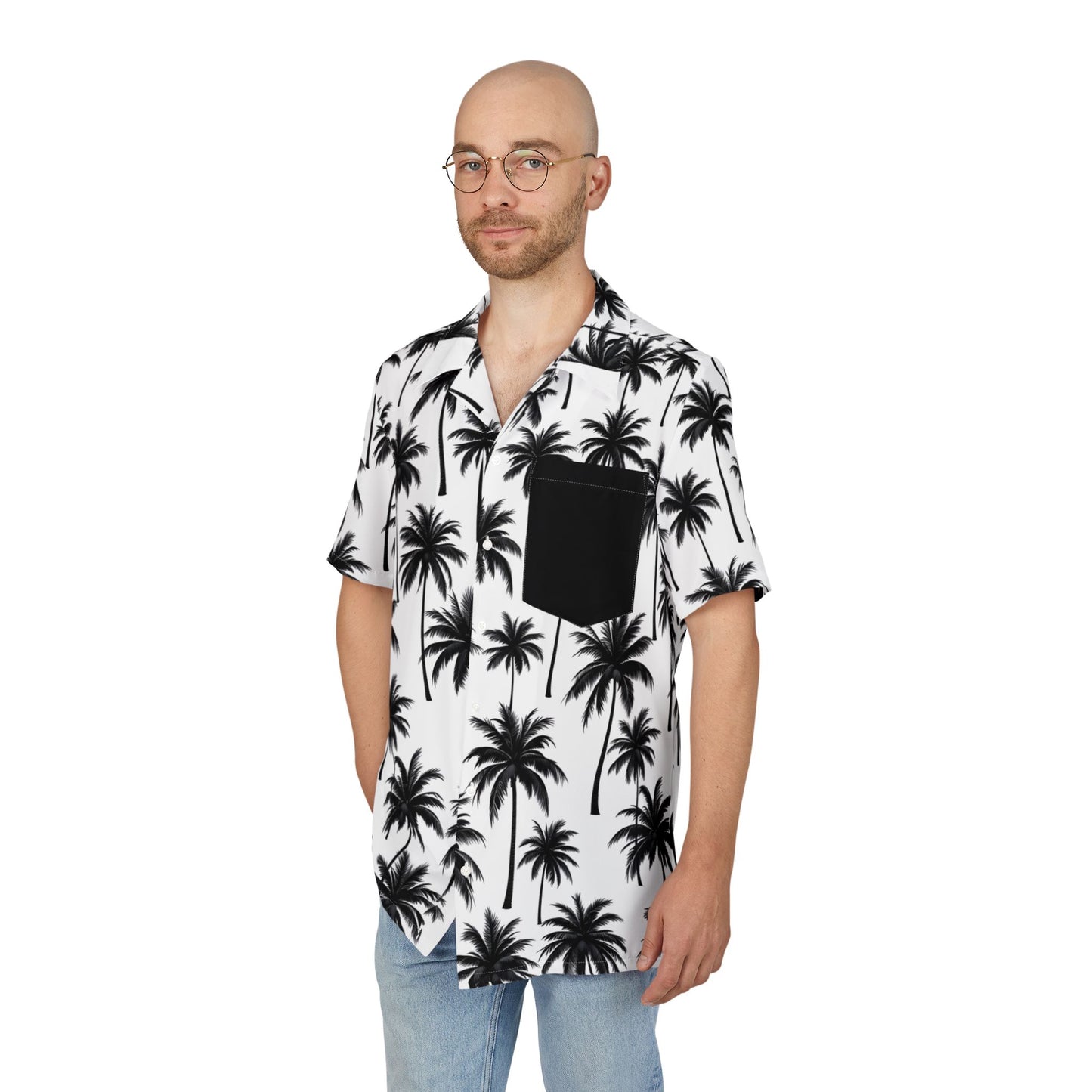 Stylish Tropical Hawaiian Shirt, Summer Vibes, Beachwear