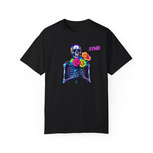 Skeleton Multi-Color Bouquet T-Shirt